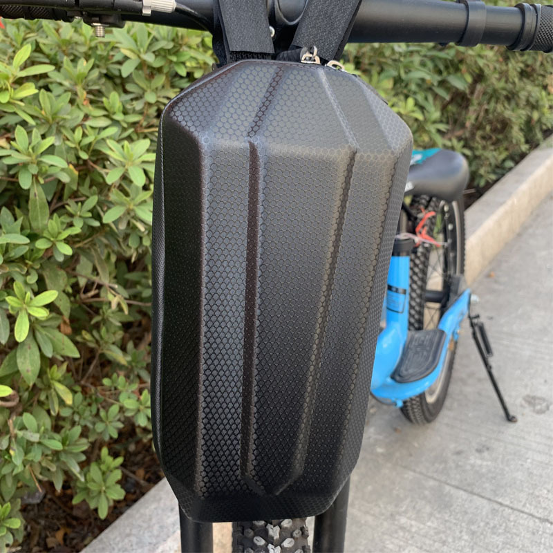 Cross-border hard shell bag EVA waterproof head bag electric scooter hanging bag folding bicycle balance handlebar first bag