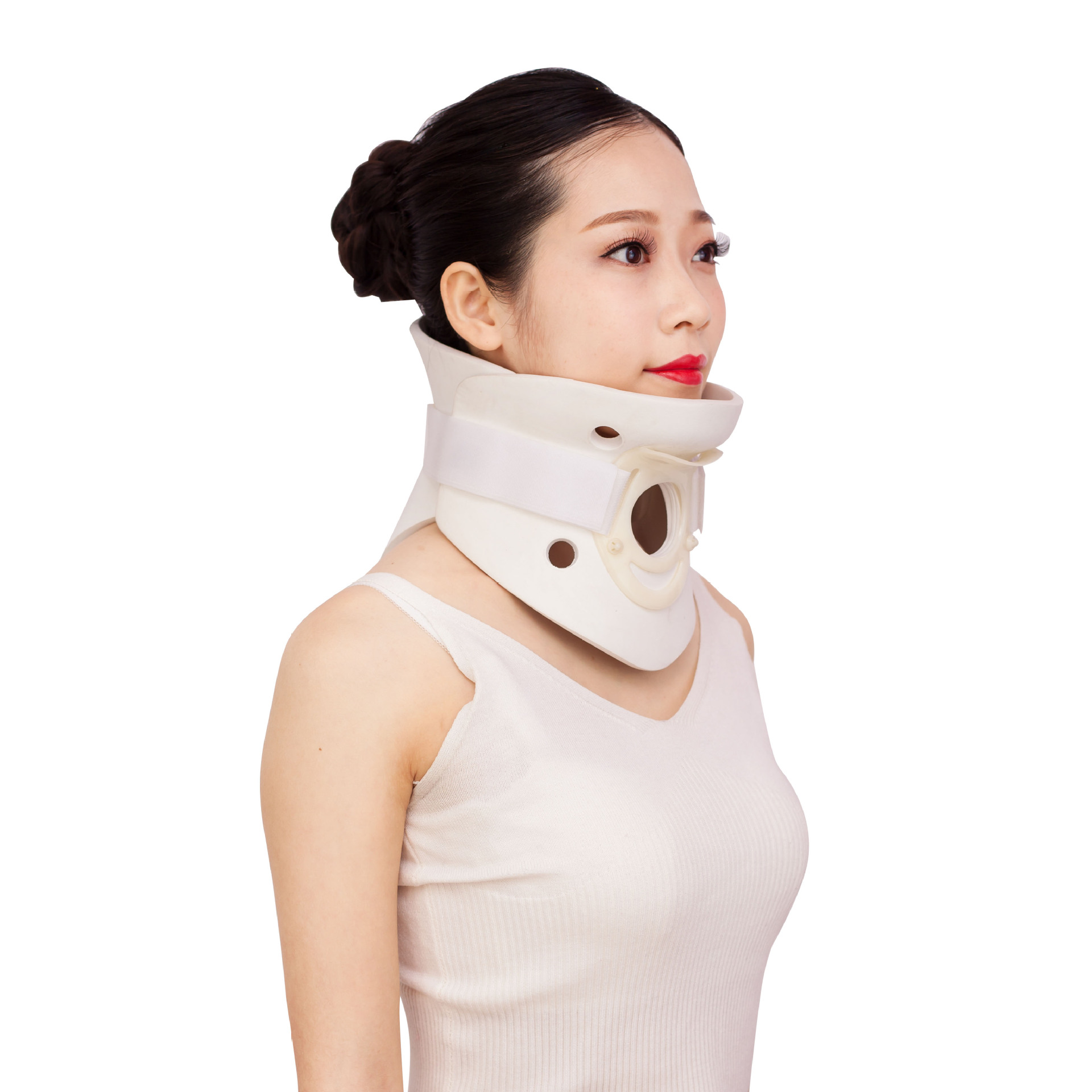Picture of Summer Day Cervical Spine Fixation Brace Philadelphia Neck Support Neck Brace Polymer Split Neck Brace