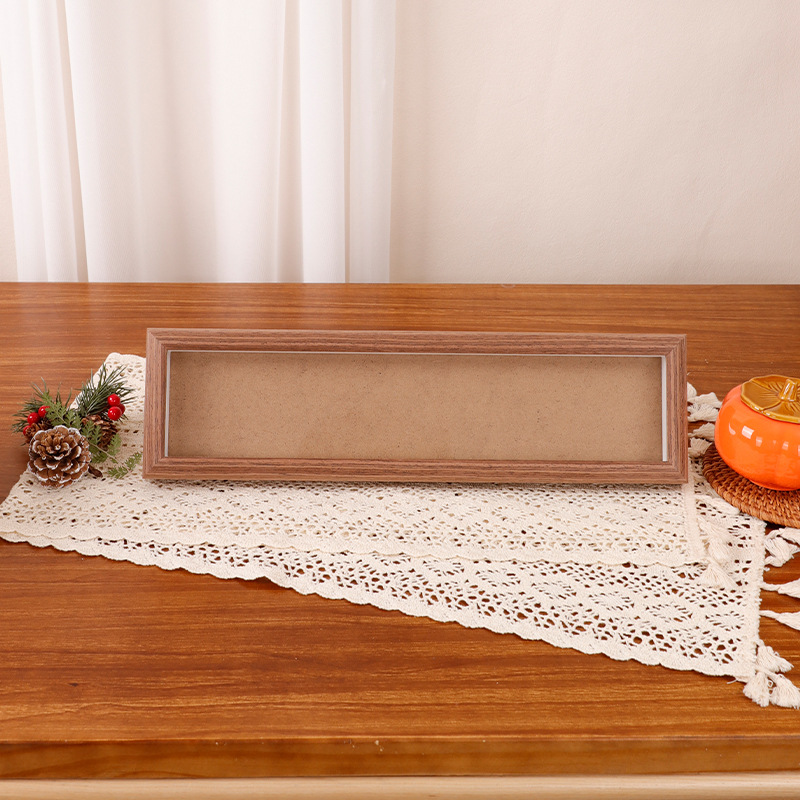 Picture of Mini Song Jin Hard Card Calligraphy Photo Frame Table Rice Paper Desktop Decorative Picture Frame diy Wenchuang Handwritten Calligraphy Ornaments
