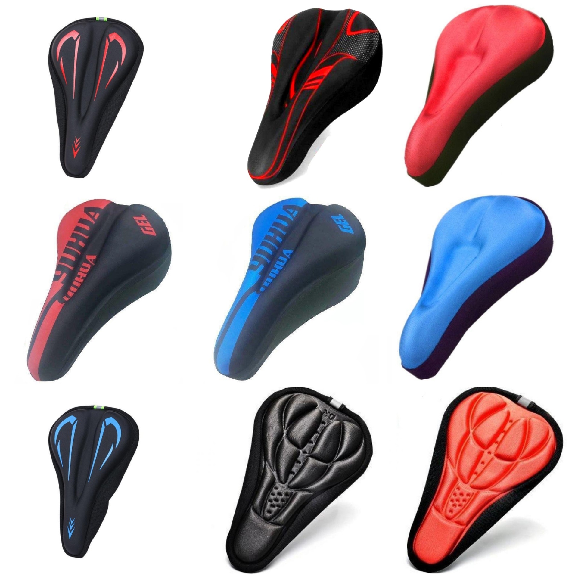 Mountain Bike Cushion Cover Road Bicycle Seat Cover Summer Breathable Soft Bicycle Equipment Silicone Cushion Cover