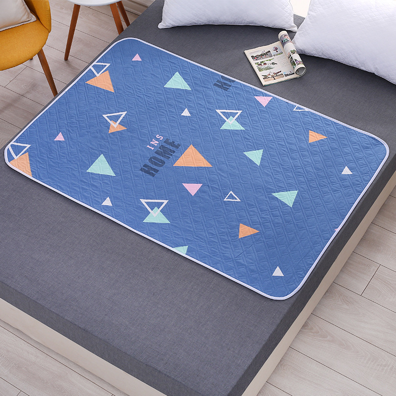 Picture of Aunt pad leak-proof waterproof non-slip washable female student dormitory menstrual period mattress side leakage-proof aunt period small mattress