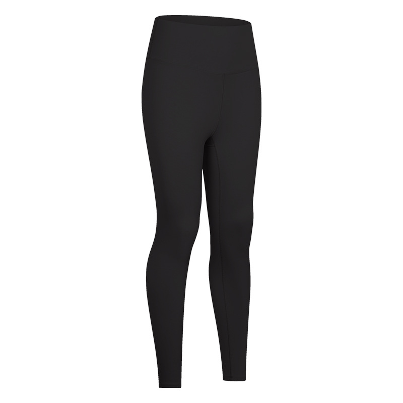 Picture of Dianqian New Tight Simple Cloud Sense Pants Stretch High Waist Nine-point Yoga Peach Hip Fitness Pants for Women DL186