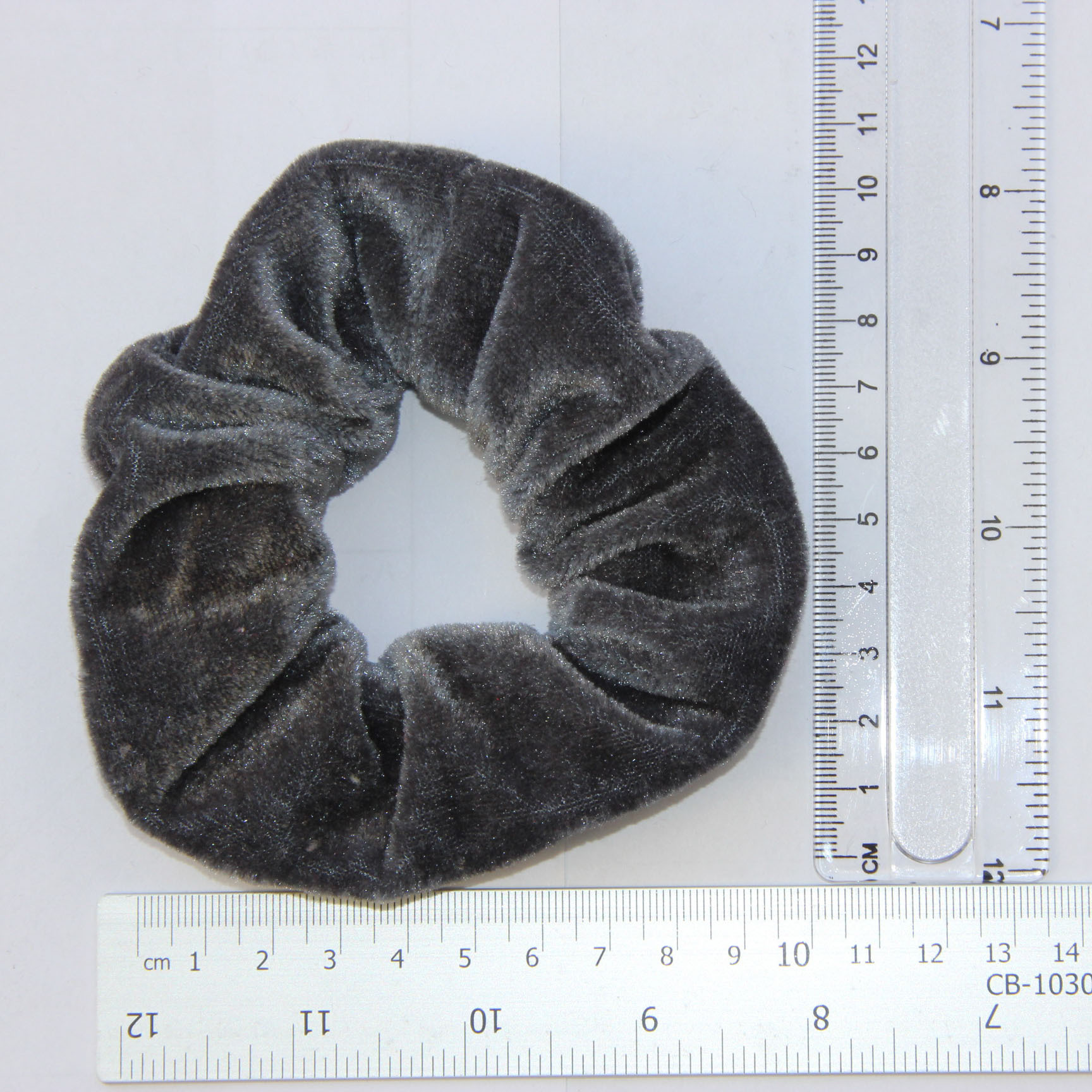 Picture of Amazon Gold Velvet Cloth Pig Intestine Hair Ring Velvet Mother Headband Grandma Jewelry Rubber Band Wholesale
