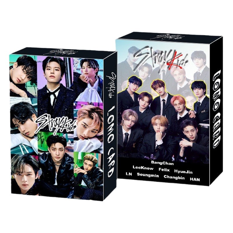 straykids peripheral small card Fangcan Li Xiaohao Xu Zhangbin Huang Xuanchen personal photo LOMO card