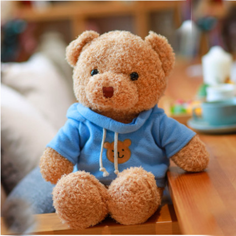 Picture of Sweater Teddy Bear Hug Bear Doll Plush Toy Bear Pillow Doll Wedding Gift Cute