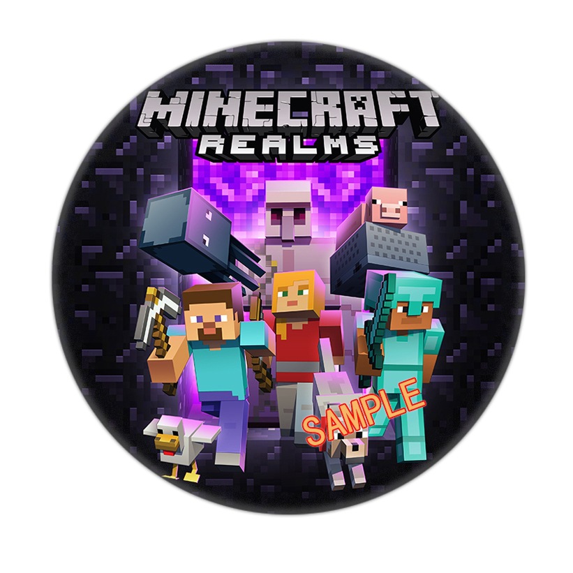 Picture of My world badge foreign trade supply game badge personality diy Cartoon Cartoon Yum 1-38