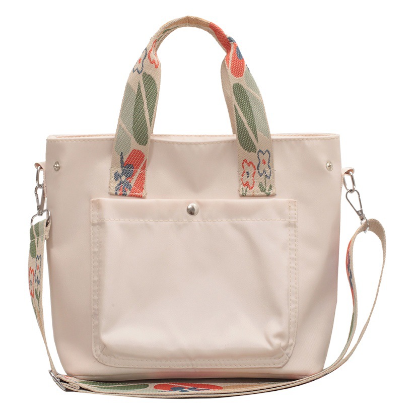 Canvas Bag Customized Tote Bag Women's Fashionable Simple Shoulder Bag Student Class Bag Printed logo Crossbody Canvas Bag