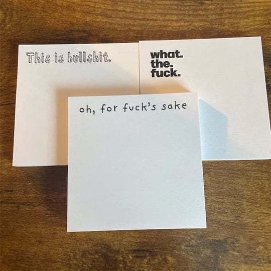 Cross Border New Funny Sticky Notes Funny Post-it Notes Funny Creative Gift in stock