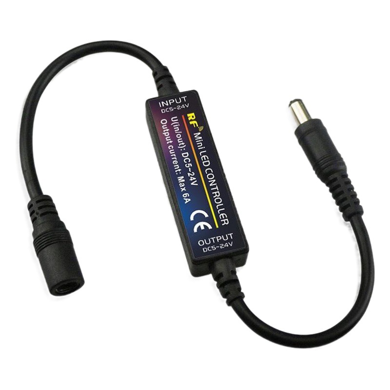 Xilai lamp RF RF remote control mini monochrome led controller 5050 light bar light strip module dimmer switch