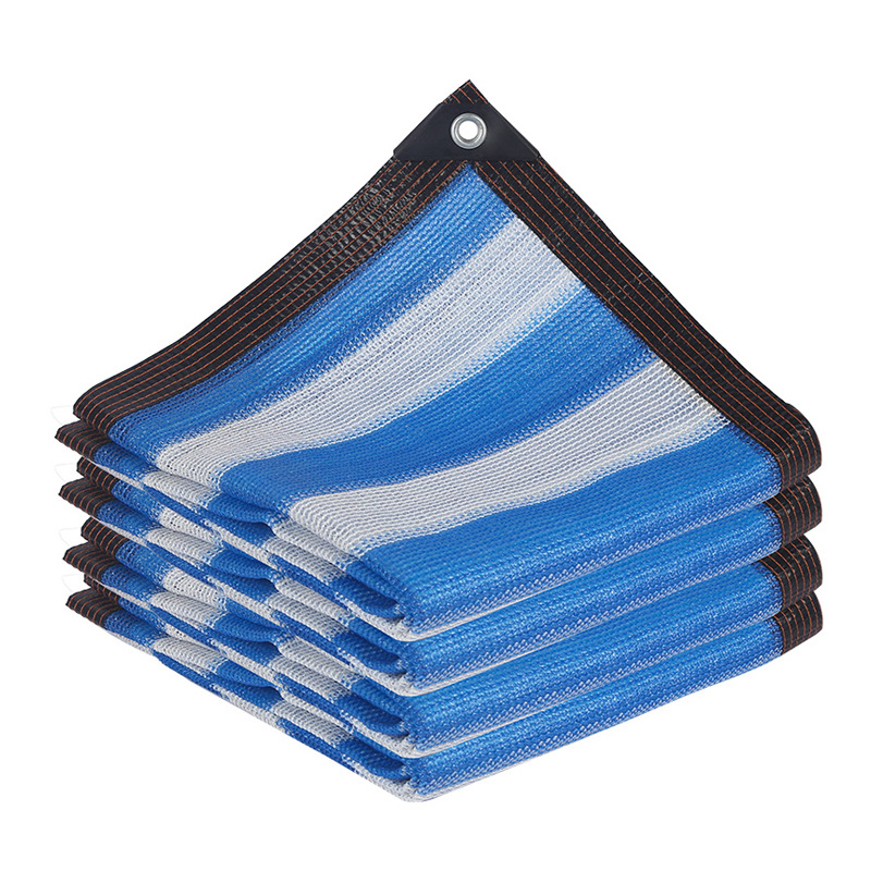 Picture of Sunshade net edging perforated sunscreen net outdoor canopy balcony privacy net roof insulation net four corners sunshade sail
