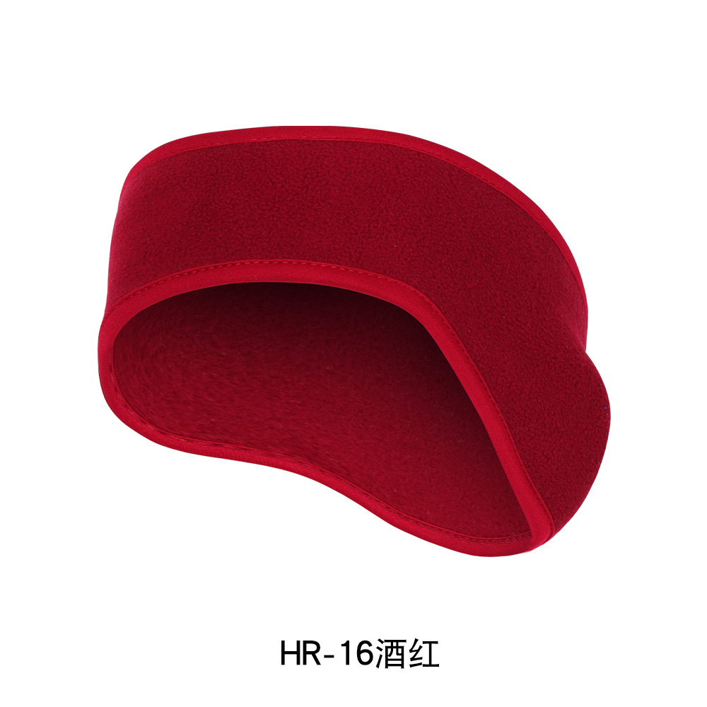 Picture of Ruidong Outdoor Fleece Soft Equipment Cycling Running Windproof Warm Hair Band Warm Fleece Ear Protector Hair Band Headset