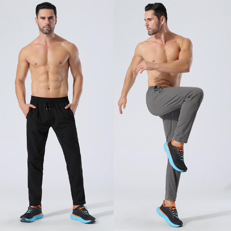 Outdoor quick-drying pants winter men's hiking pants casual breathable stretch sports trousers loose pants