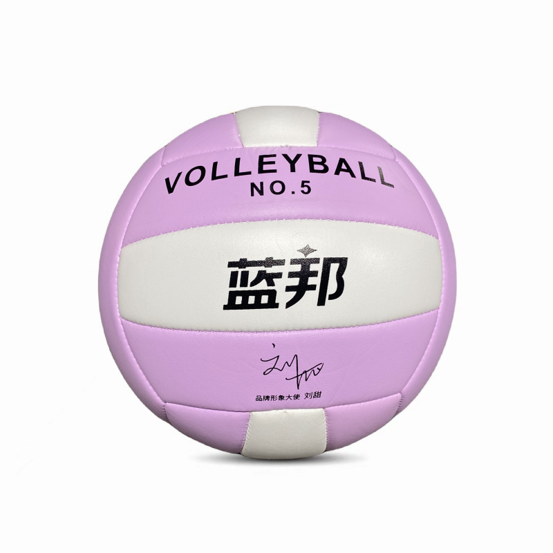 Picture of Blue Bang 302 Volleyball No.5 Yellow White Blue Inflatable Soft Volleyball Senior High School Entrance Examination Student Competition Training Primary School Students Volleyball with Ball