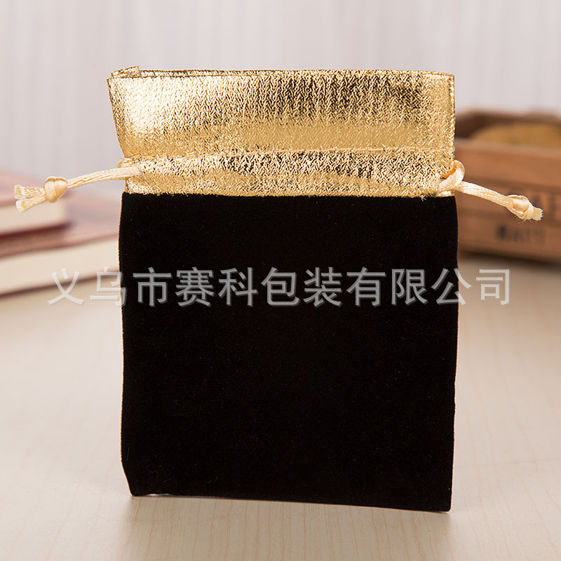 Picture of in stock wholesale flannel jewelry bag brocade flannel bag jewelry bag flannel jewelry bag