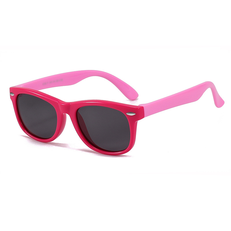 Picture of Factory new spot wholesale silicone UV protection sunglasses baby glasses polarized children sunglasses 802