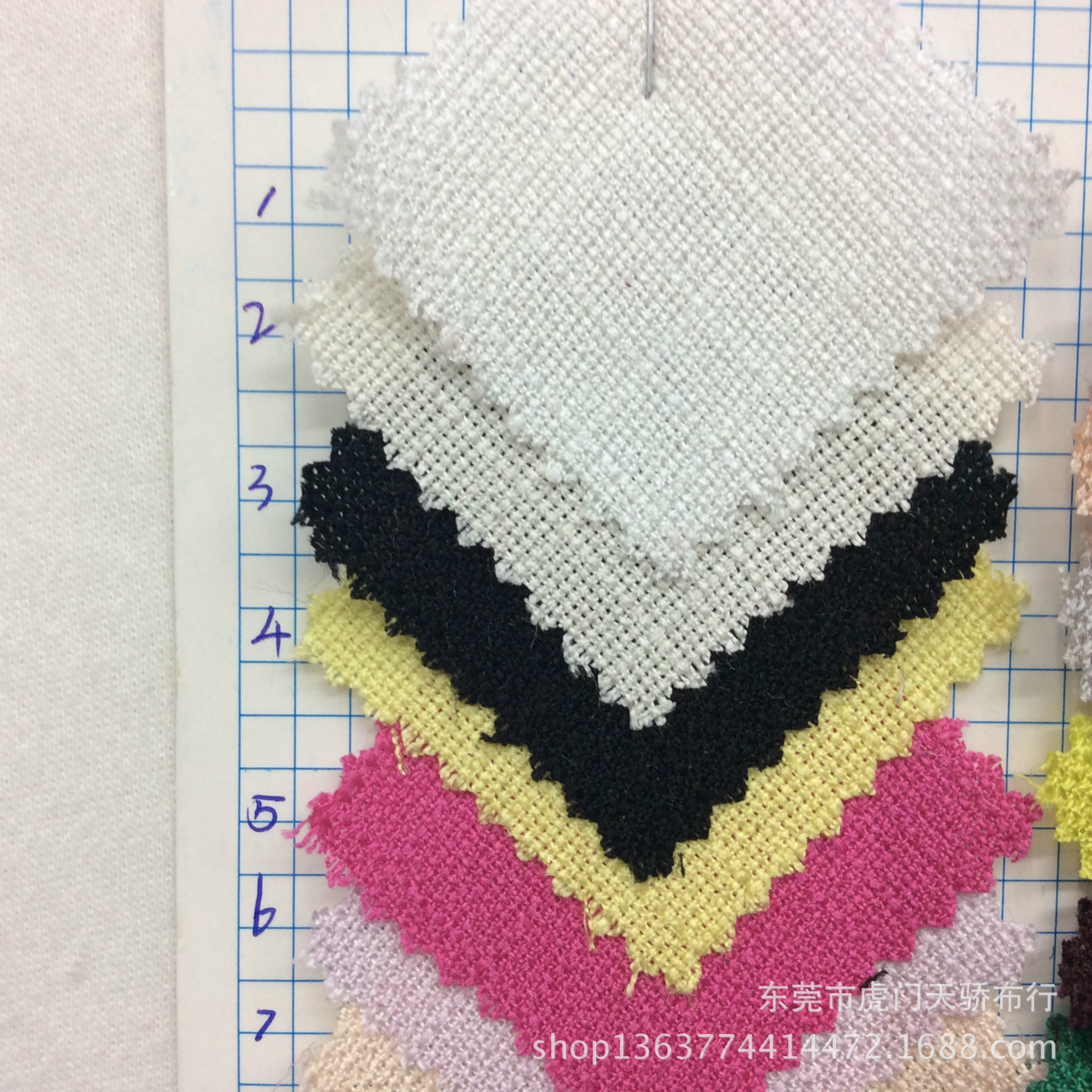 In-Stock Woven Polyester Fabric 250D Slub Linen Shoe Material for Bags and Fashion, Breathable and Lightweight