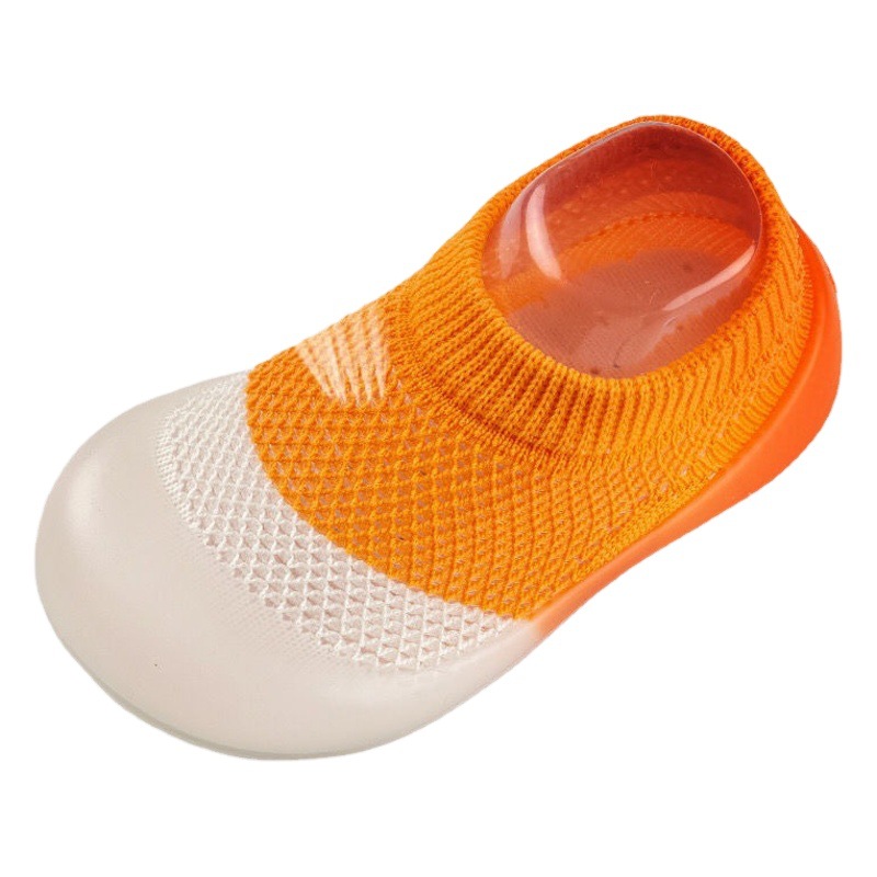 Picture of Summer New Baby Toddler Shoes Soft Sole Children's Socks Shoes Infant Floor Shoes Tile Mesh Shoes Breathable Learning to Walk