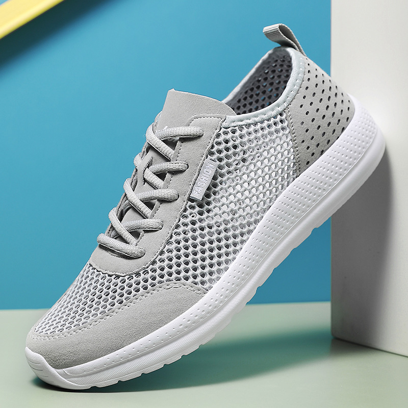 A generation of summer new mesh breathable men's shoes cross-border large size shoes casual light sneaker running