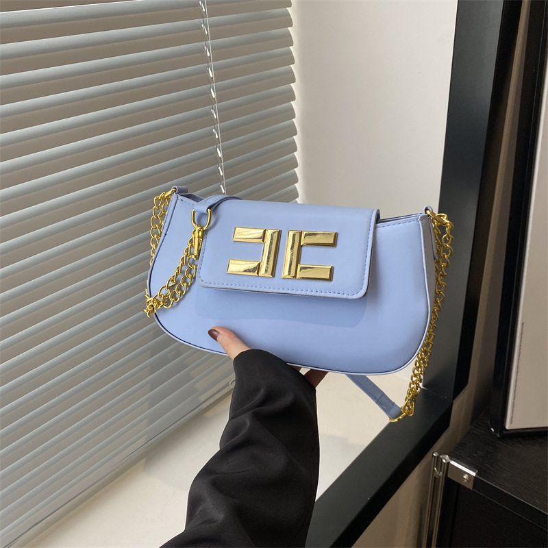 Korean Style Beautiful Fashion Western Style Beautiful Casual Personality Women's Trendy Simple Shoulder Bag Crossbody Bag Small Square Bag