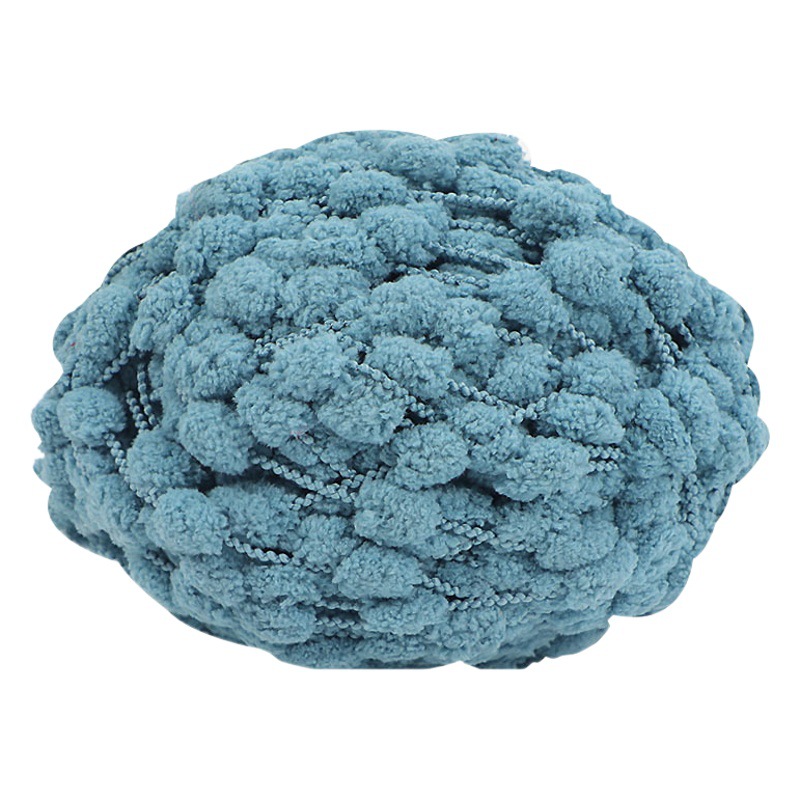 Small ball wool small size ball thread woven cushion floor mat cover air conditioning blanket diy handmade crochet factory wholesale