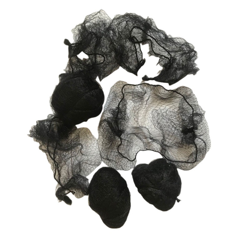 5mm fine hair net stewardess with invisible hair net high elasticity ultra-fine dance hair net independent packaging