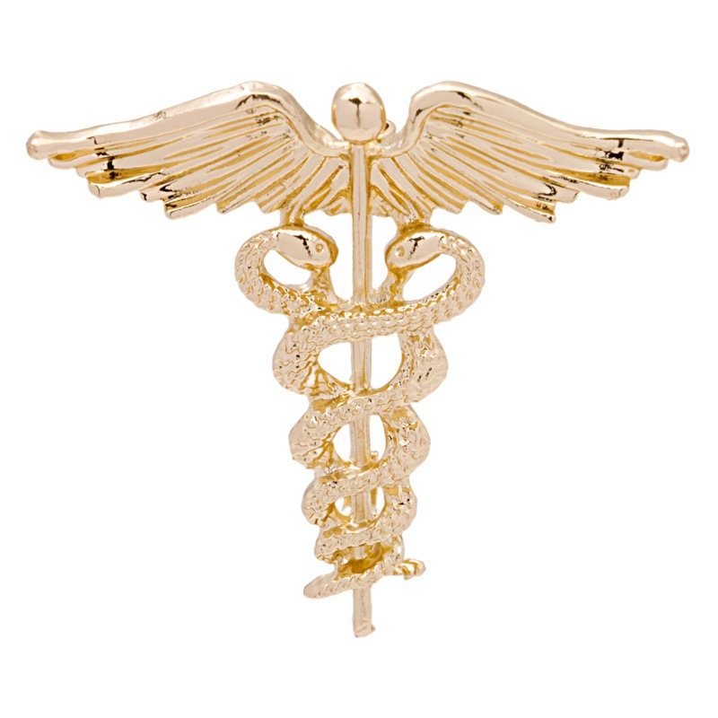 European and American Retro Creative Brooch Snake Scepter Angel Wings Personalized Animal Corsage Clothing Accessories