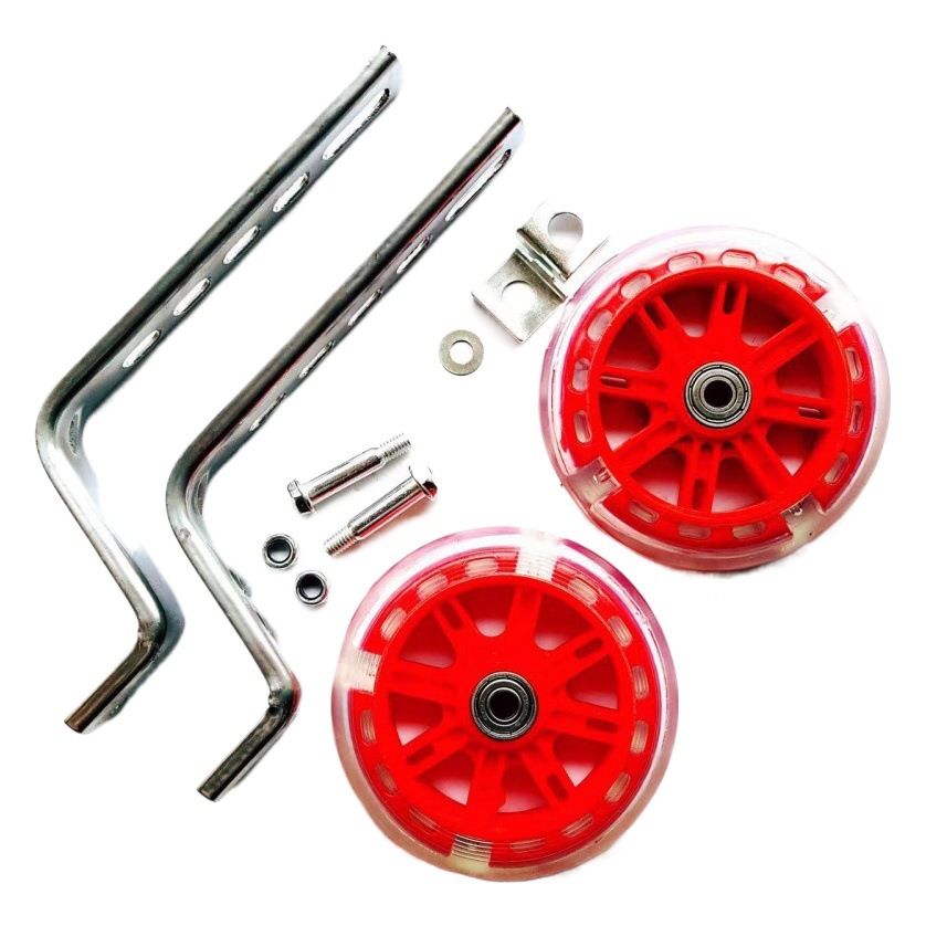 Baby car accessories 12 inch -20 inch auxiliary wheel balance auxiliary wheel silent flash auxiliary wheel children riding supplies