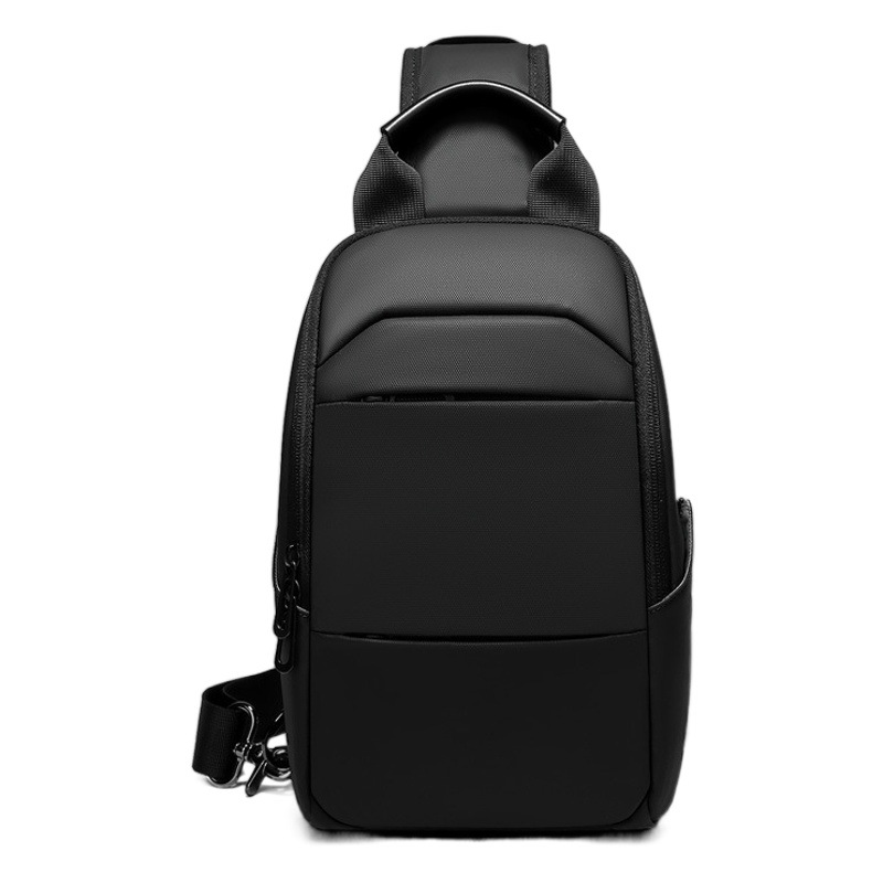 2023 new men's chest bag casual shoulder messenger bag multi-functional waterproof riding backpack wholesale printable logo