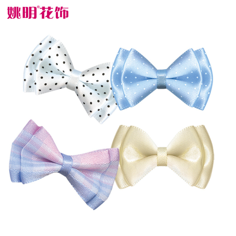 Factory spot ribbon bow 200 a pack of clothing and apparel home textile accessories diy handmade ribbon bow