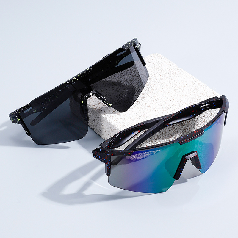 Cross-Border Sunglasses, Cycling Glasses, Anti-Uv Bicycle Goggles, Day and Night Windproof Outdoor Anti-Fog Glasses