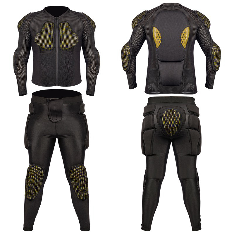 Ski Anti-Fall Armor, Back Protection, Elbow Protection, Chest Protection, Single and Double Board Inner Wear Protective Gear, Men's and Women's Sports Cycling Anti-Collision Equipment