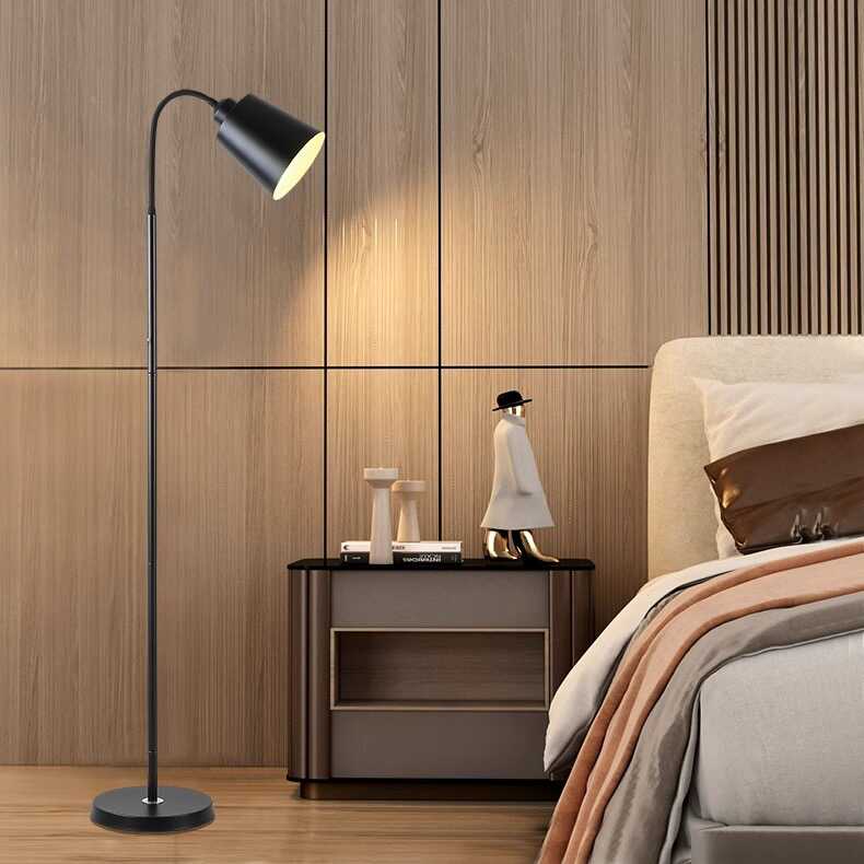 Speaker floor lamp simple modern living room sofa side children's reading eye protection vertical lamp study bedroom ambient light