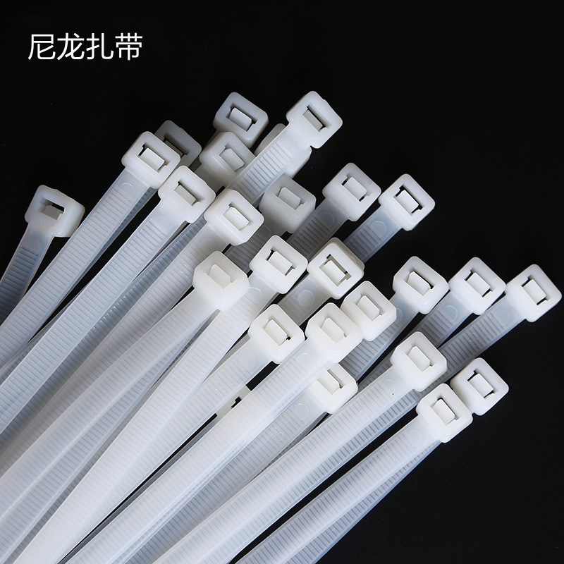 Picture of Factory wholesale nylon cable tie loose cable tie white strapping plastic strapping large quantity and excellent price