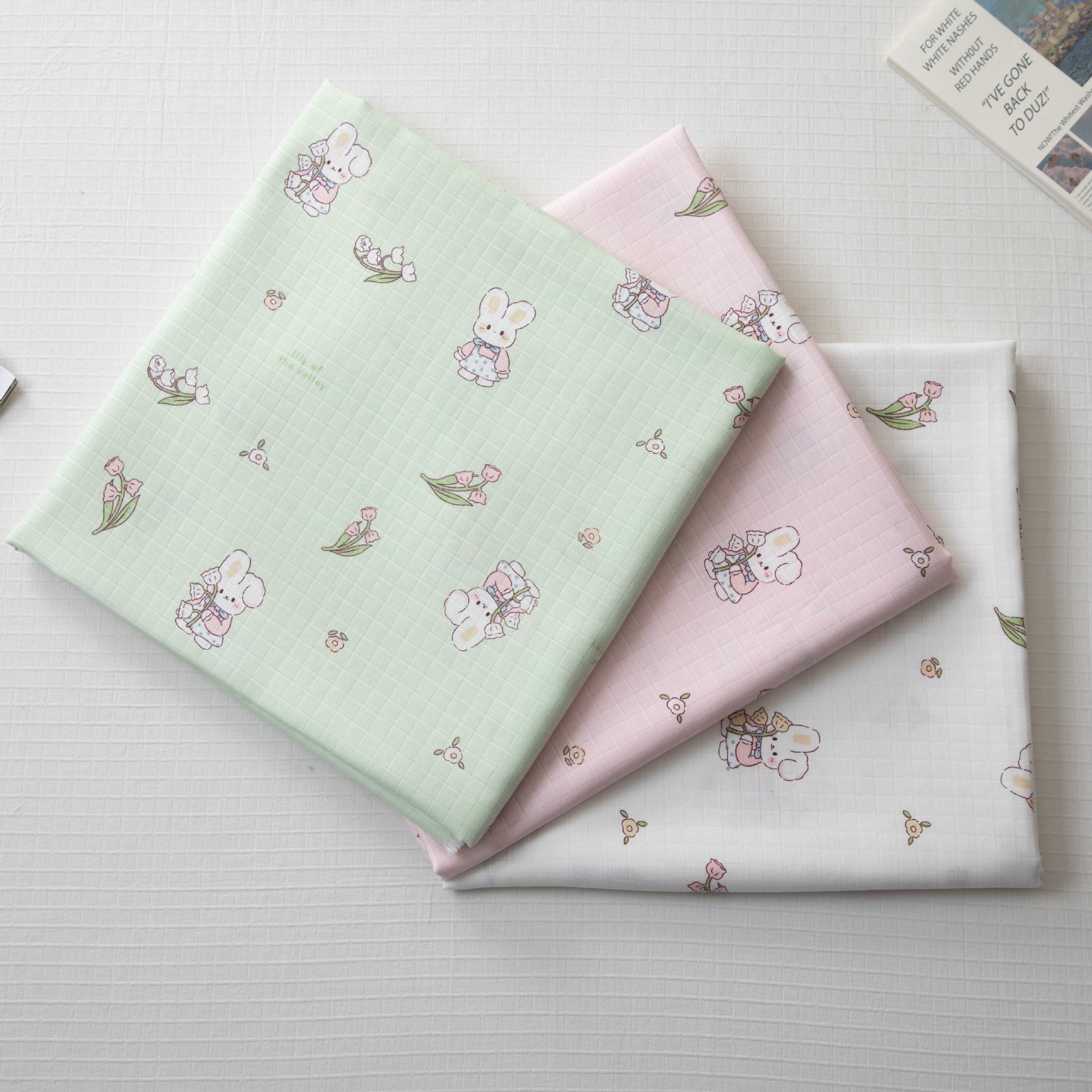 Factory Wholesale Infant and Child Type a Pre-Shrunk 110*90 Non-Fluorescent Plain Weave 40 Count Combed Muslin Double Layer Cotton Gauze
