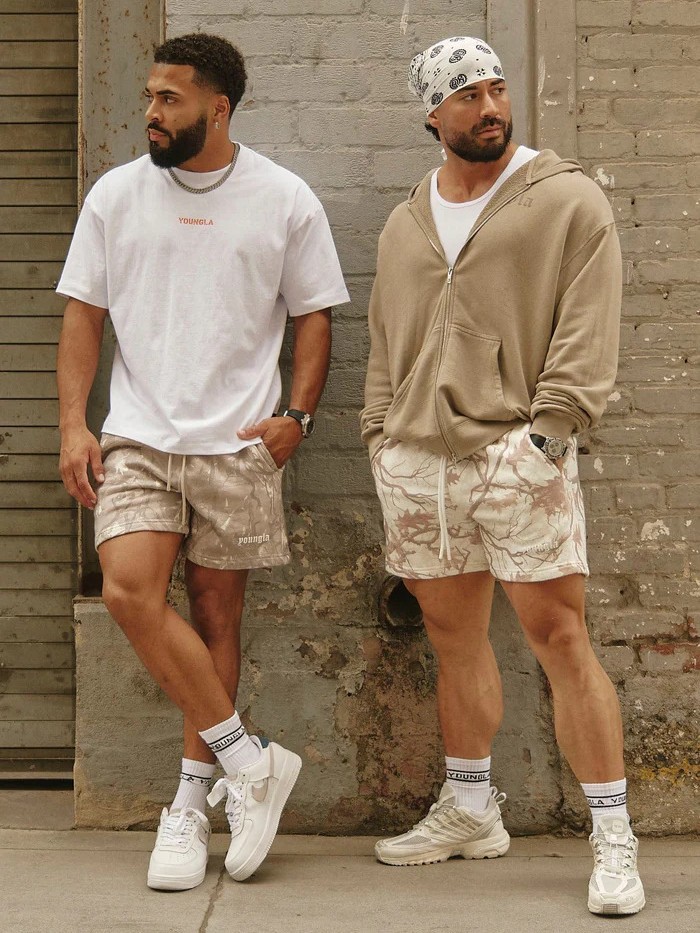 American Sports Pants Fitness Loose Casual Shorts High Street Running Basketball Outdoor Trendy Quick-drying for Men and Women