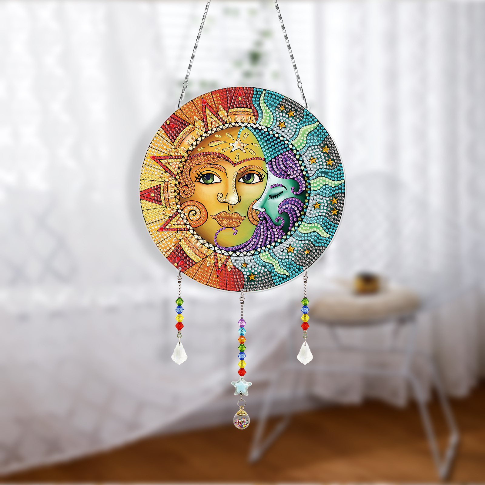 Picture of Diamond Painting Peripheral DIY Hanging Brand Handmade Diamond Embroidery Pvc Hanging Painting Beaded Decorative Painting Can Be Distributed and Wholesale