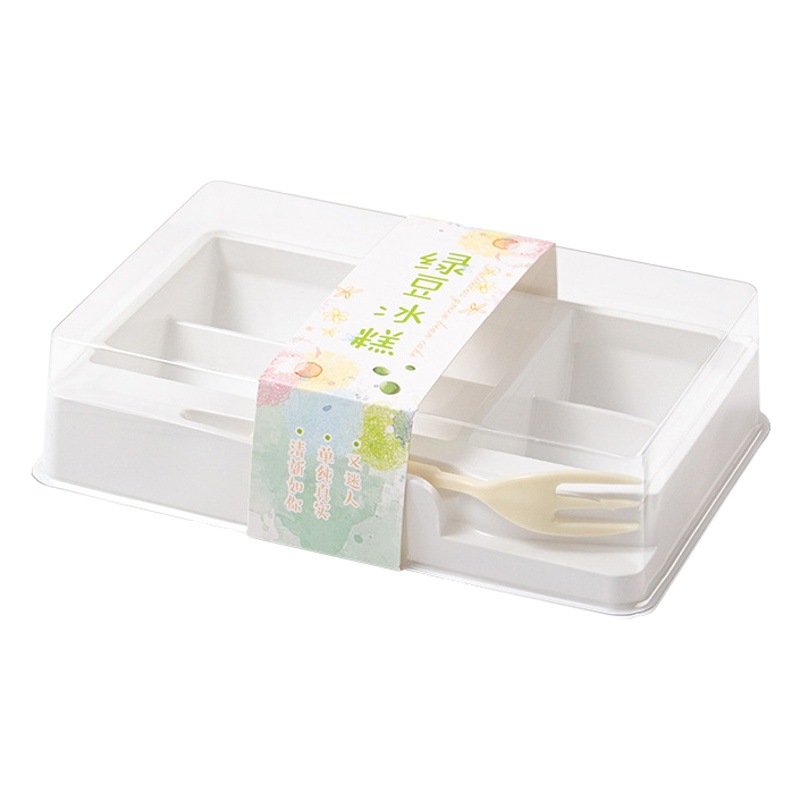 Mung Bean Cake Packaging Box Trapezoidal Mung Bean Sorbet Box Osmanthus Cake Chinese Pastry Box 6-grain 10-grain Packing Box