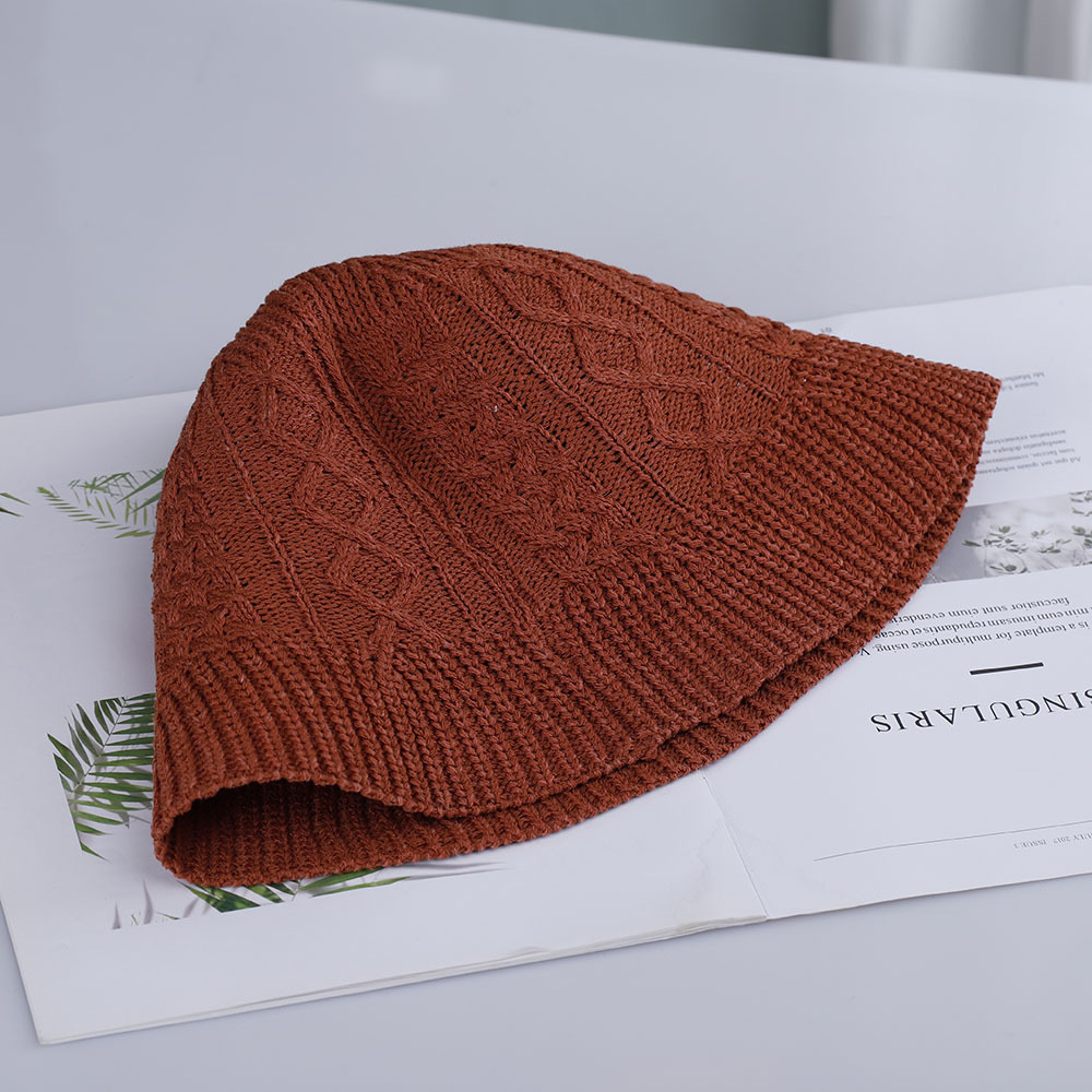 Picture of Fisherman Hat Women's Spring and Summer New Arrival Women's Lace Fashionable Japanese Bucket Hat Simple Sunscreen Hat Showface Small Basin Hat