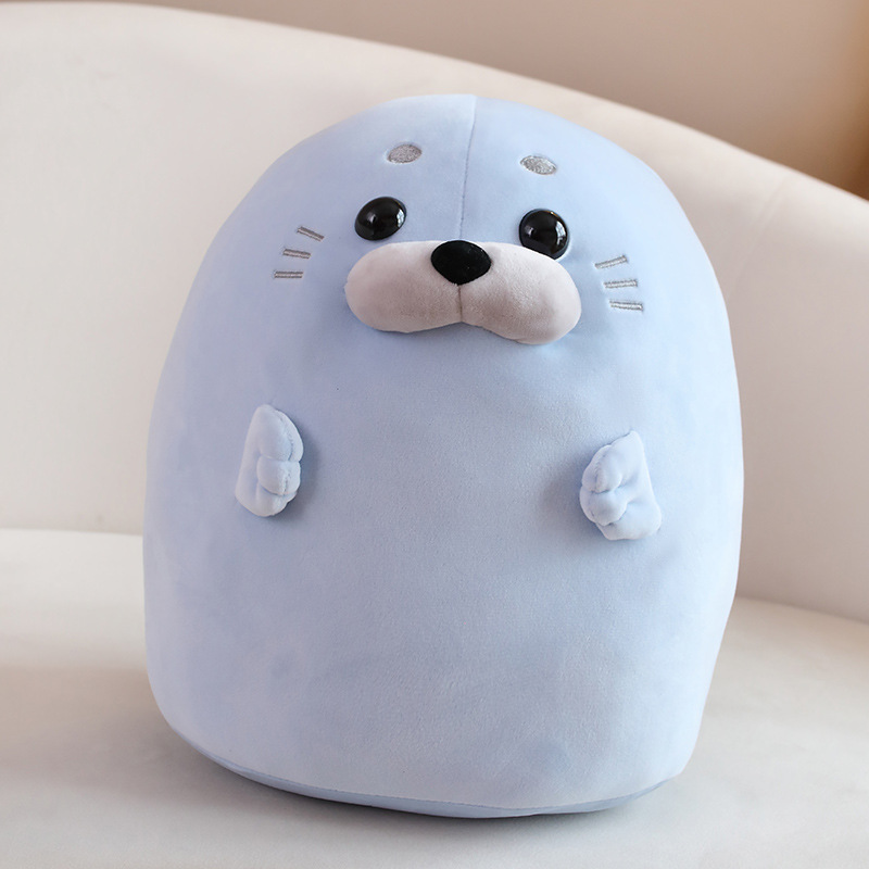 Picture of Bobbi Bear Down Cotton Standing Seals Tuanzi Aquarium Plush Toy Aquarium Doll Cross-border Grasping Machine Doll