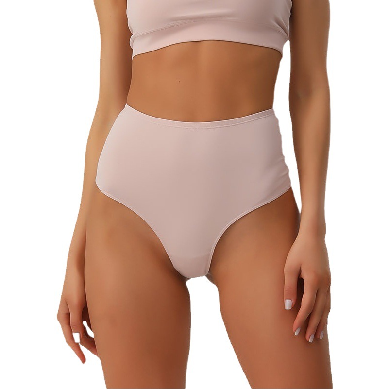Cotton Women's Underwear plus size High Waist Invisible G-string Breathable High Elastic High Split Crotch Briefs in stock