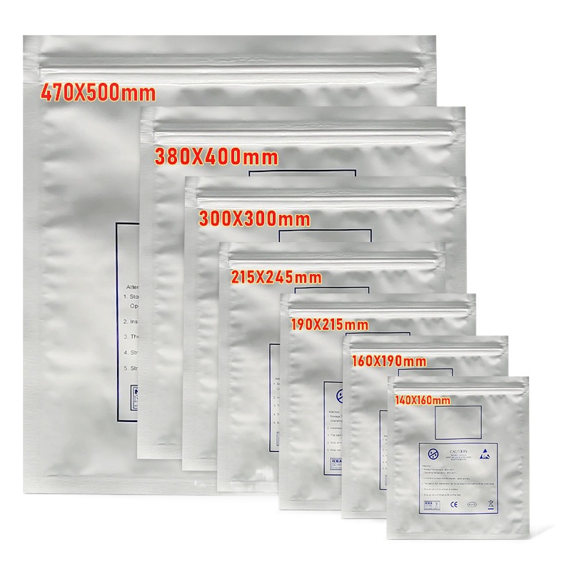 [in Stock] Electrostatic Bag for Led Light Strip Packaging, Light Strip Electrostatic Aluminum Foil Bag, 3528 Light Strip Aluminum Foil Bag