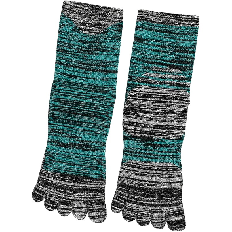 2020 Autumn and Winter new men's sports mid-barrel retro five-finger socks