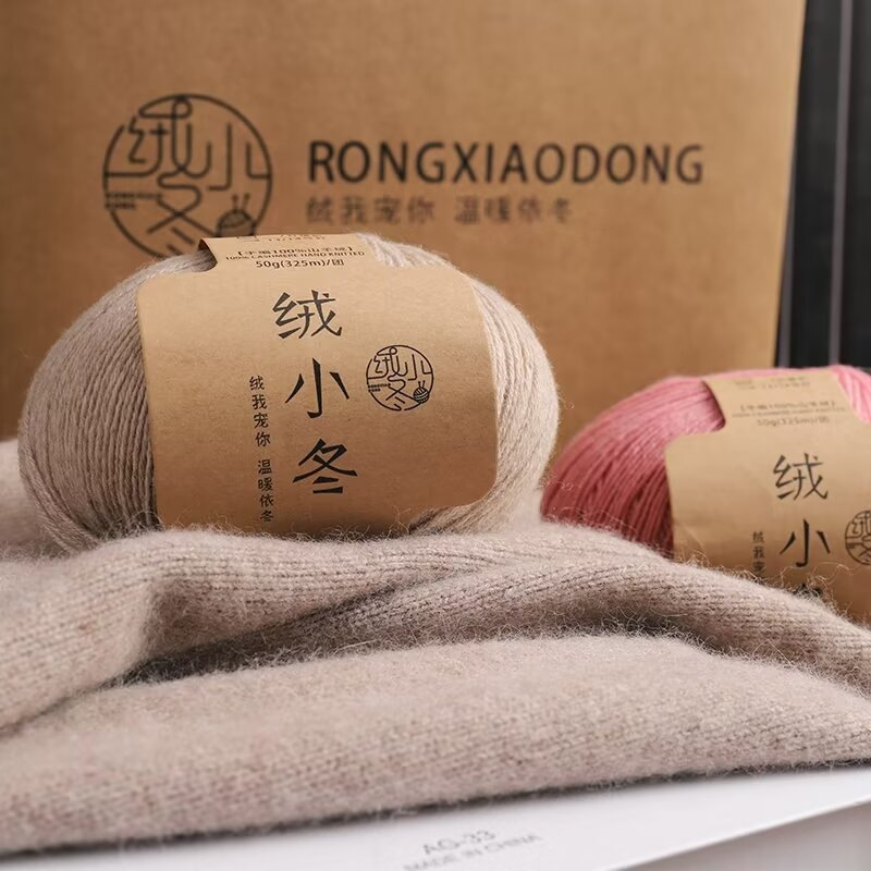 genuine goods 100 pure cashmere 4-strand hand-woven cashmere scarf cashmere sweater autumn and winter close-fitting warm and comfortable