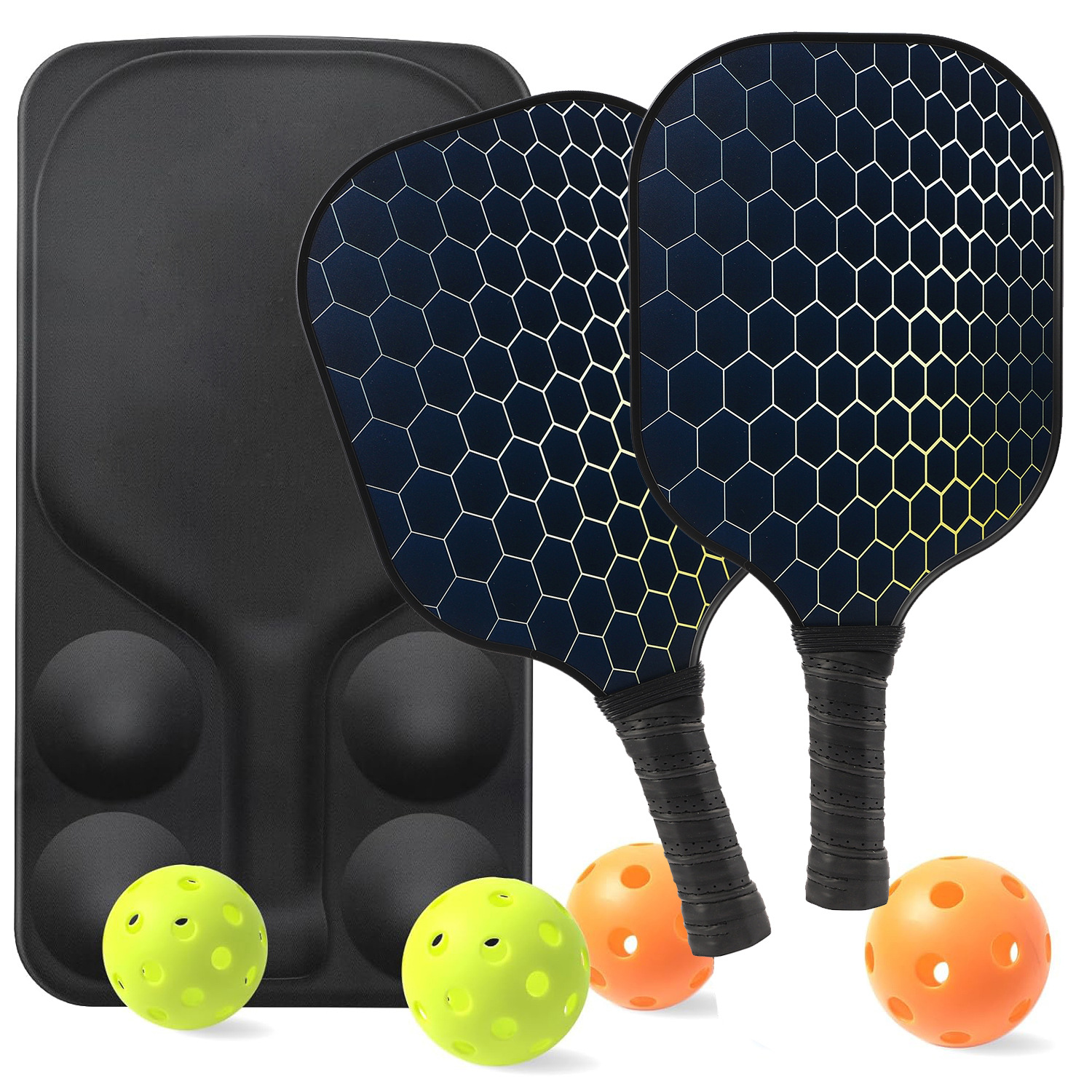 Picture of Peak Racquet suit Fiberglass Outdoor Feather Board Single Shoulder Storage Bag Pickleball Set Trainer