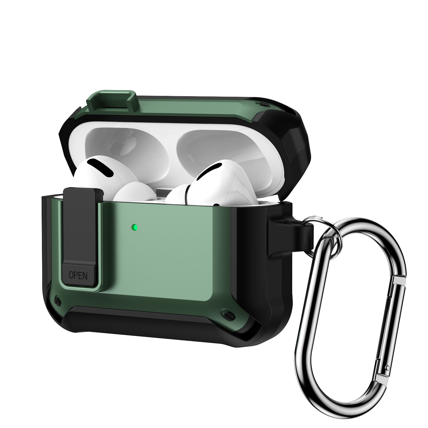 Picture of AirPods Pro 3 case is compatible with Apple Pro 2 2nd generation earphone case lock and AirPods 4th generation protective cover