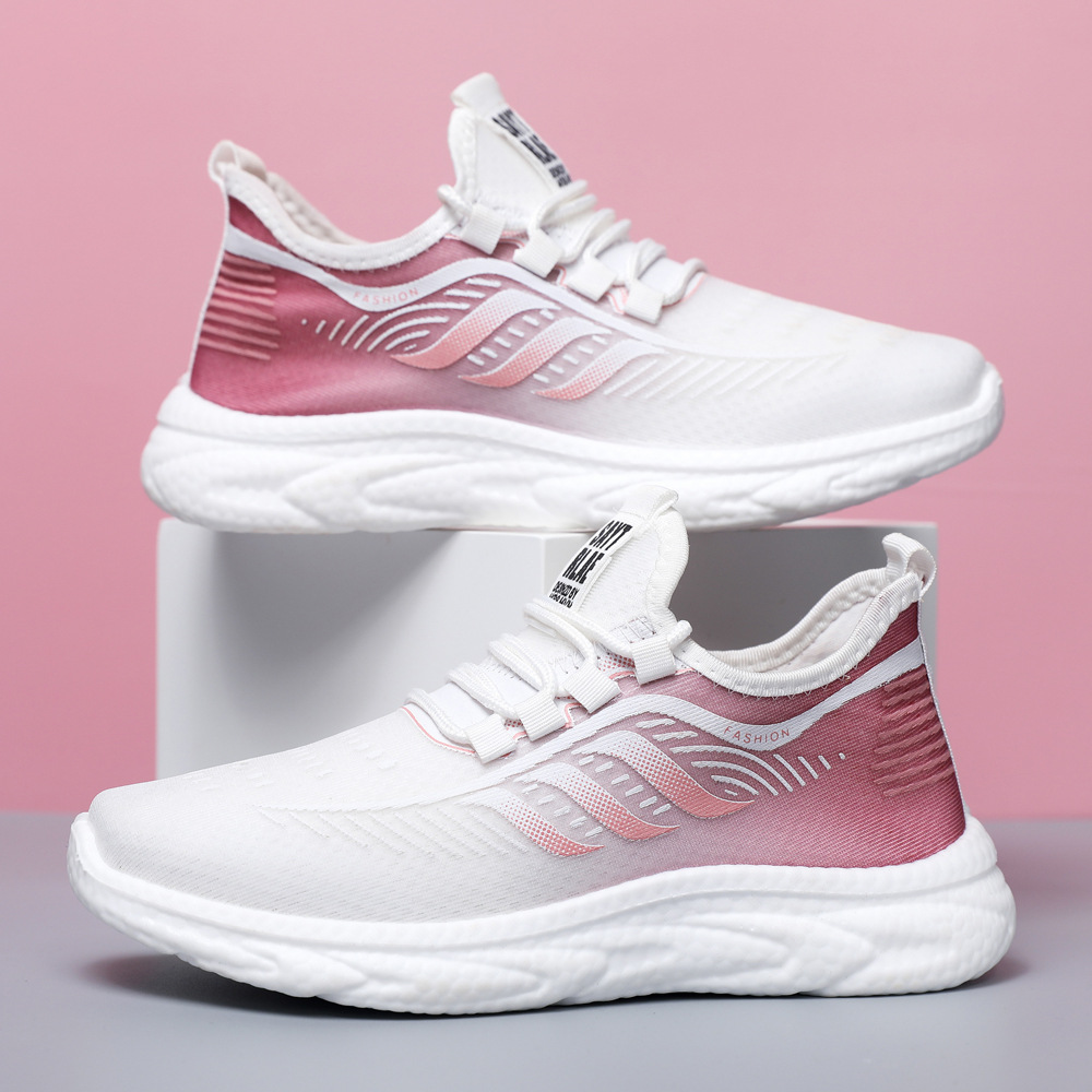New Casual Running Shoes for Women, Autumn Soft-Soled Men's Shoes, Lightweight Shock-Absorbing Running Shoes for Couples, Breathable Sports Shoes Wholesale