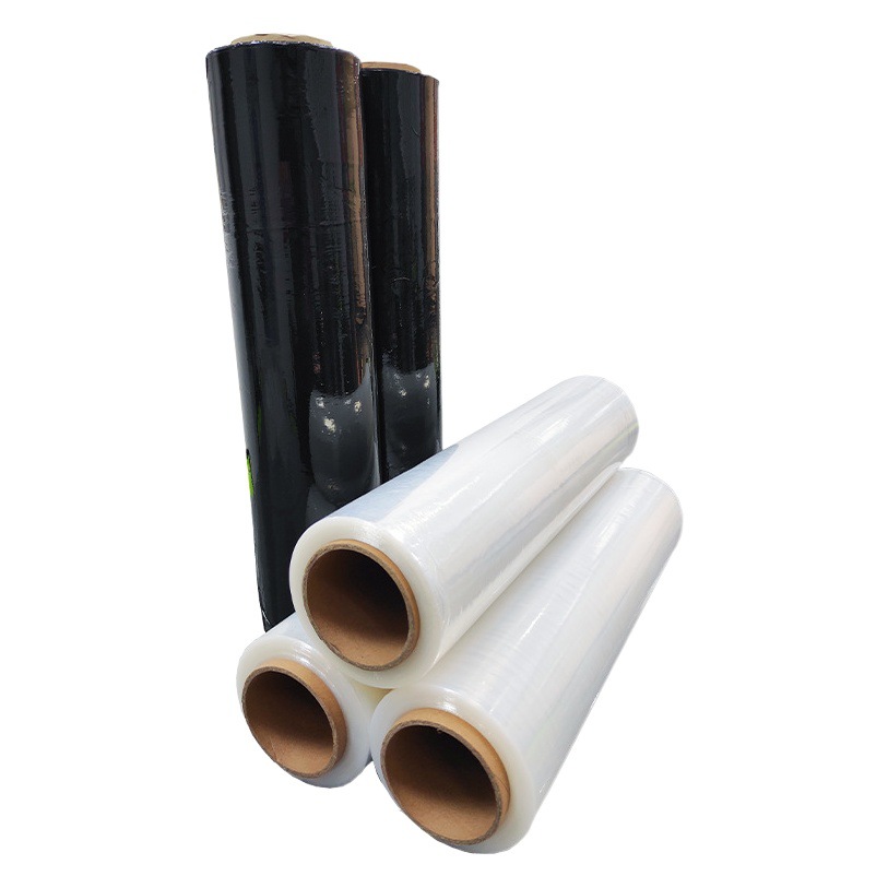 Manufacturer Wholesale Stretch Film Express Packaging Film Industrial Plastic Packaging Film Stretch Packaging Transparent Cling Film