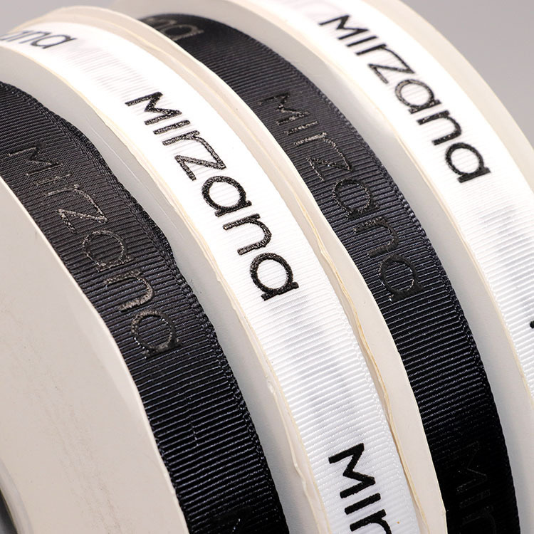 Manufacturers produce and process printed concave-convex thick plate thread ribbon 2cm three-dimensional foam hot black ribbon production
