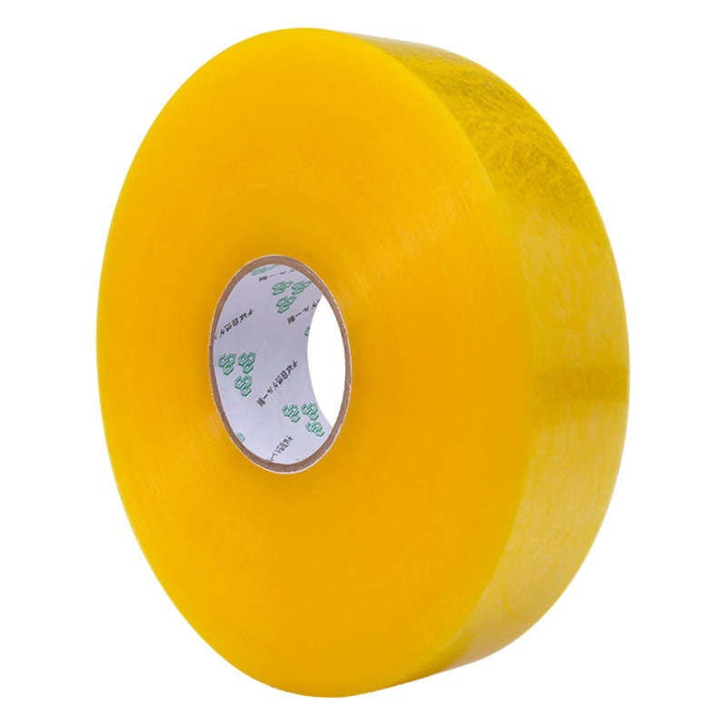 Sealing tape for 1000-meter large Roll Machine, transparent baler tape, 4.5cm yellow sealing tape, whole box