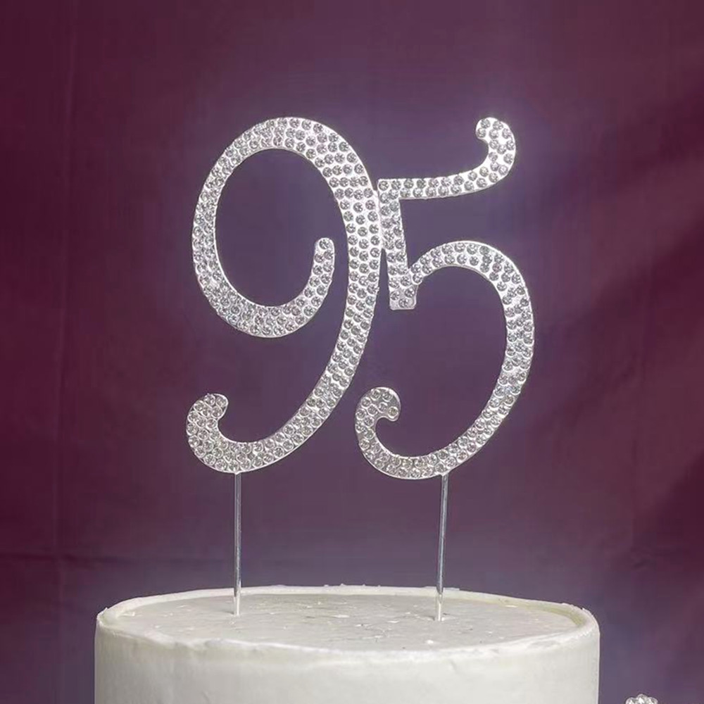 Picture of Wedding cake insert card foreign trade best selling wedding cake accessories large number 50 60 70 90